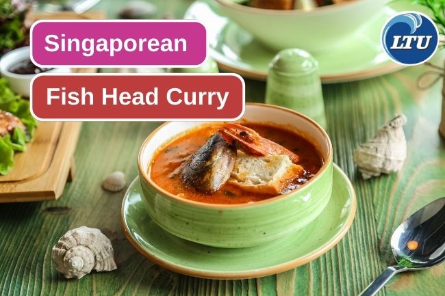 Famous Singaporean Dish, Fish Head Curry Recipe 